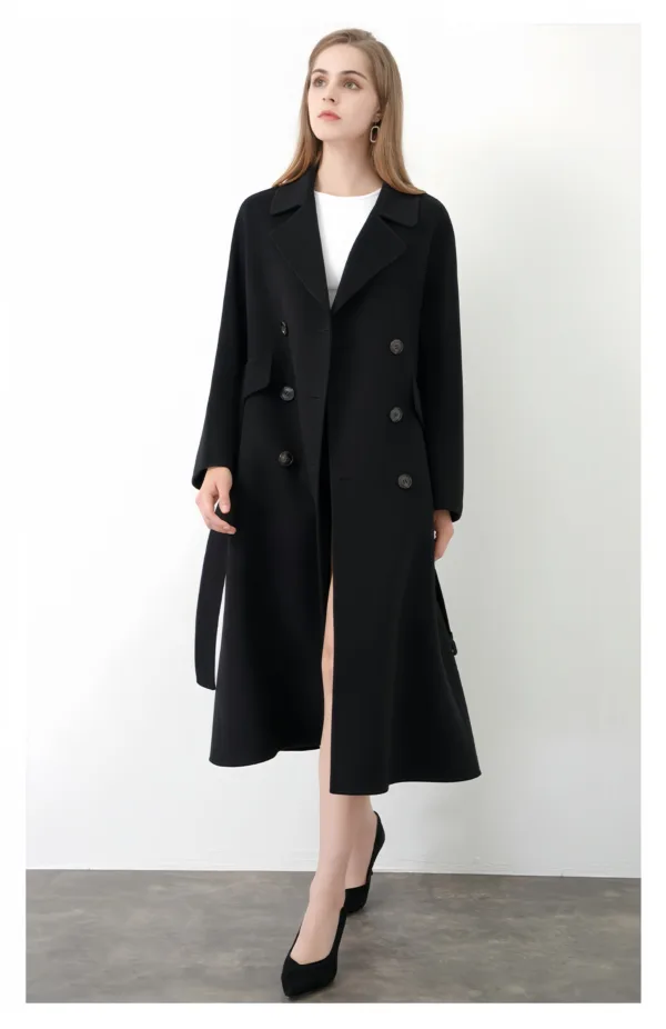 2025 new style cashmere trench coat