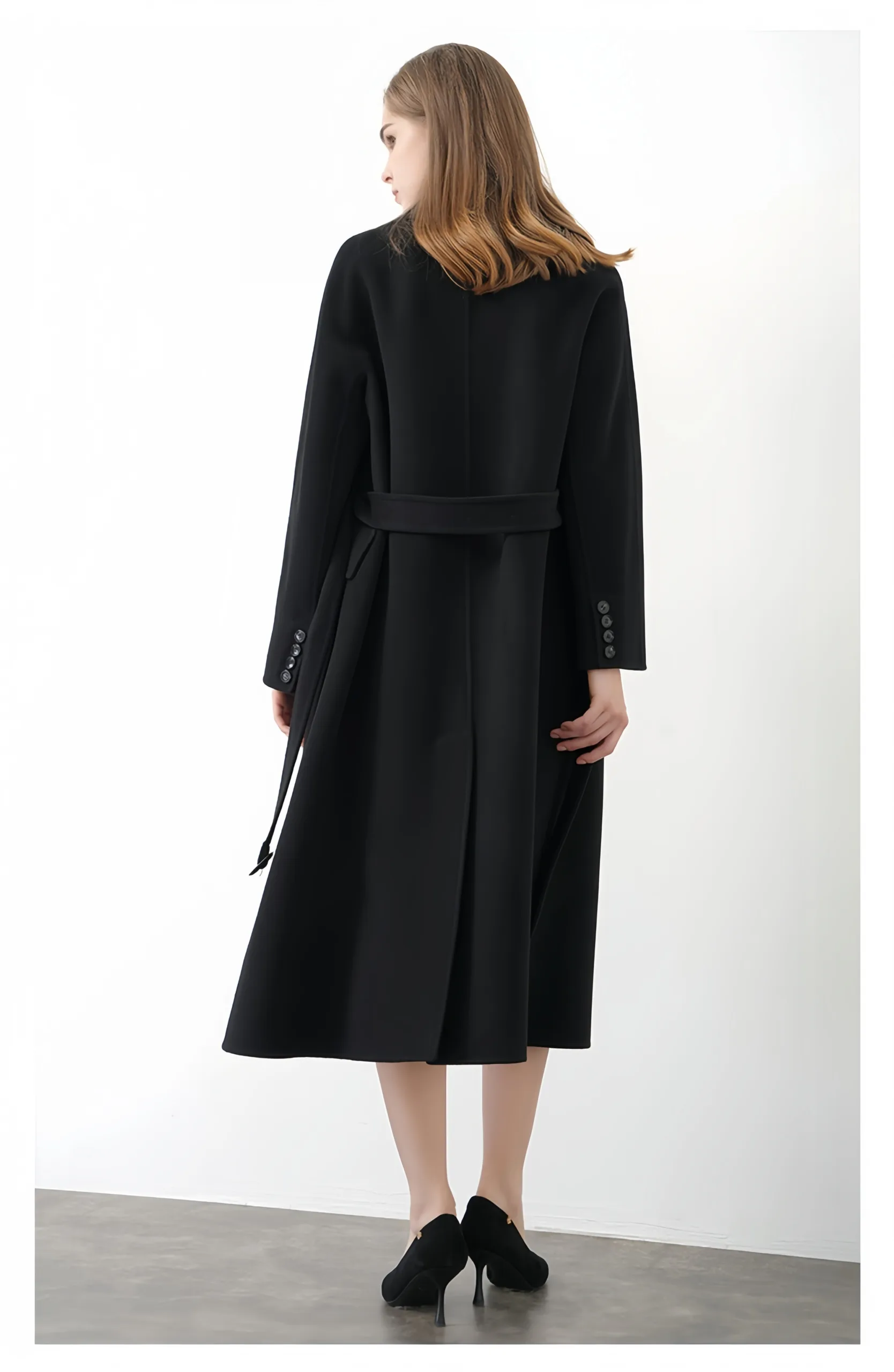 2025 new style cashmere trench coat