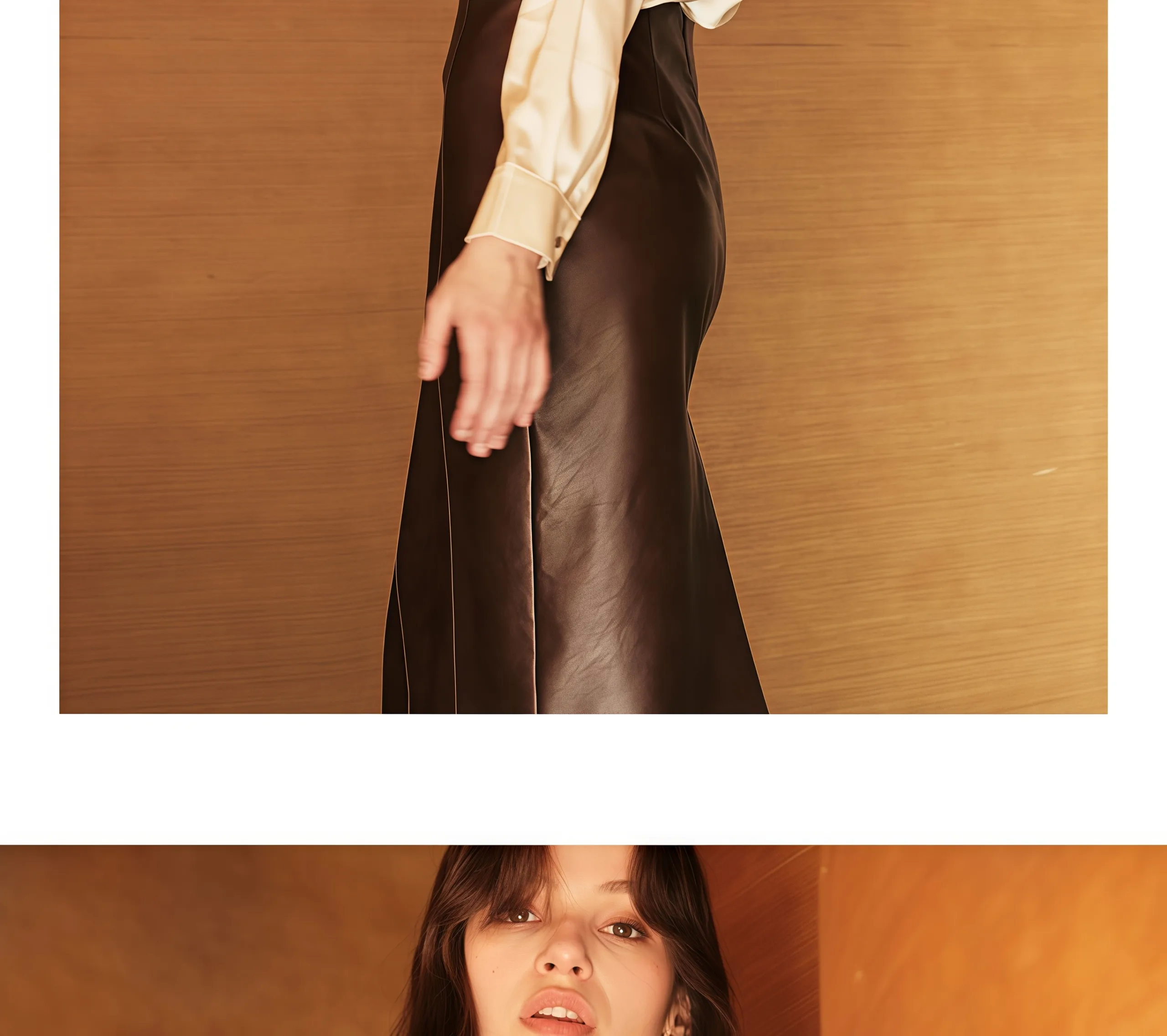 new collection white silk shirt for women heavyweight mulberry silk top satin luxury long sleeve blouse