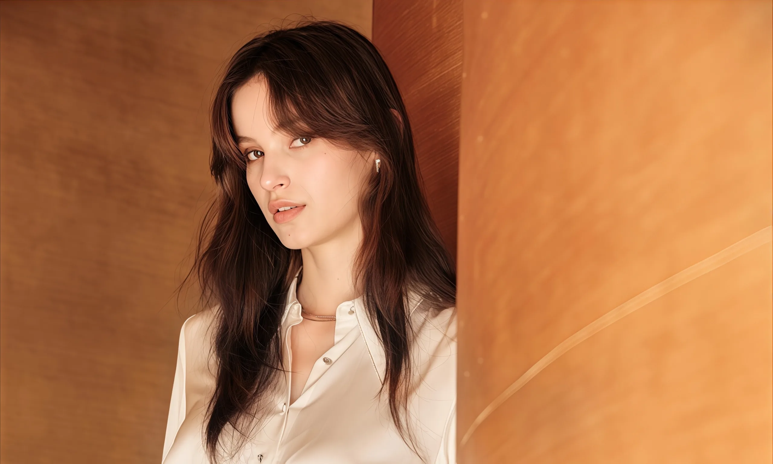 new collection white silk shirt for women heavyweight mulberry silk top satin luxury long sleeve blouse